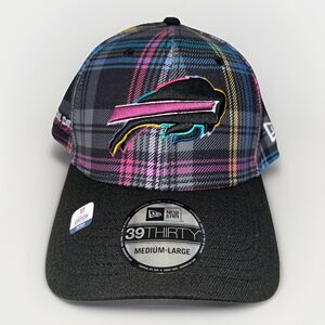 Buffalo Bills New Era NFL24 39Thirty Crucial Catch Fitted Medium-Large Hat